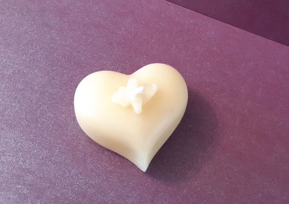 Small Heart Candle