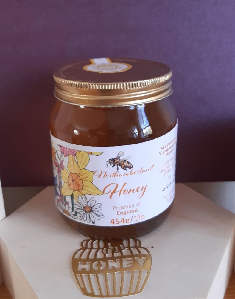 454 g (1lb)  Jar of Honey