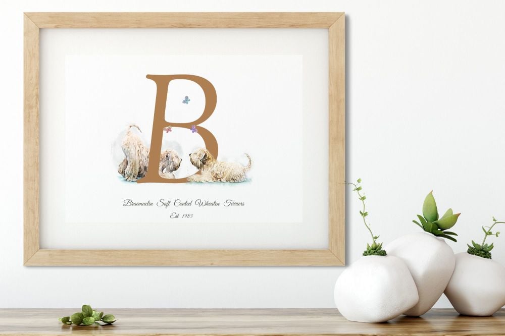 'Personalised Letter Print'