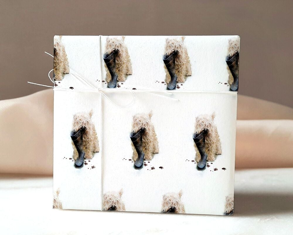 Soft Coated Wheaten Terrier Gift Paper