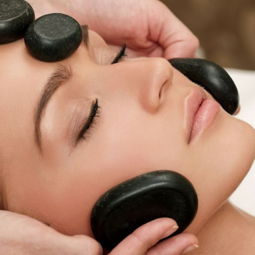 Hot Stone Facial Massage