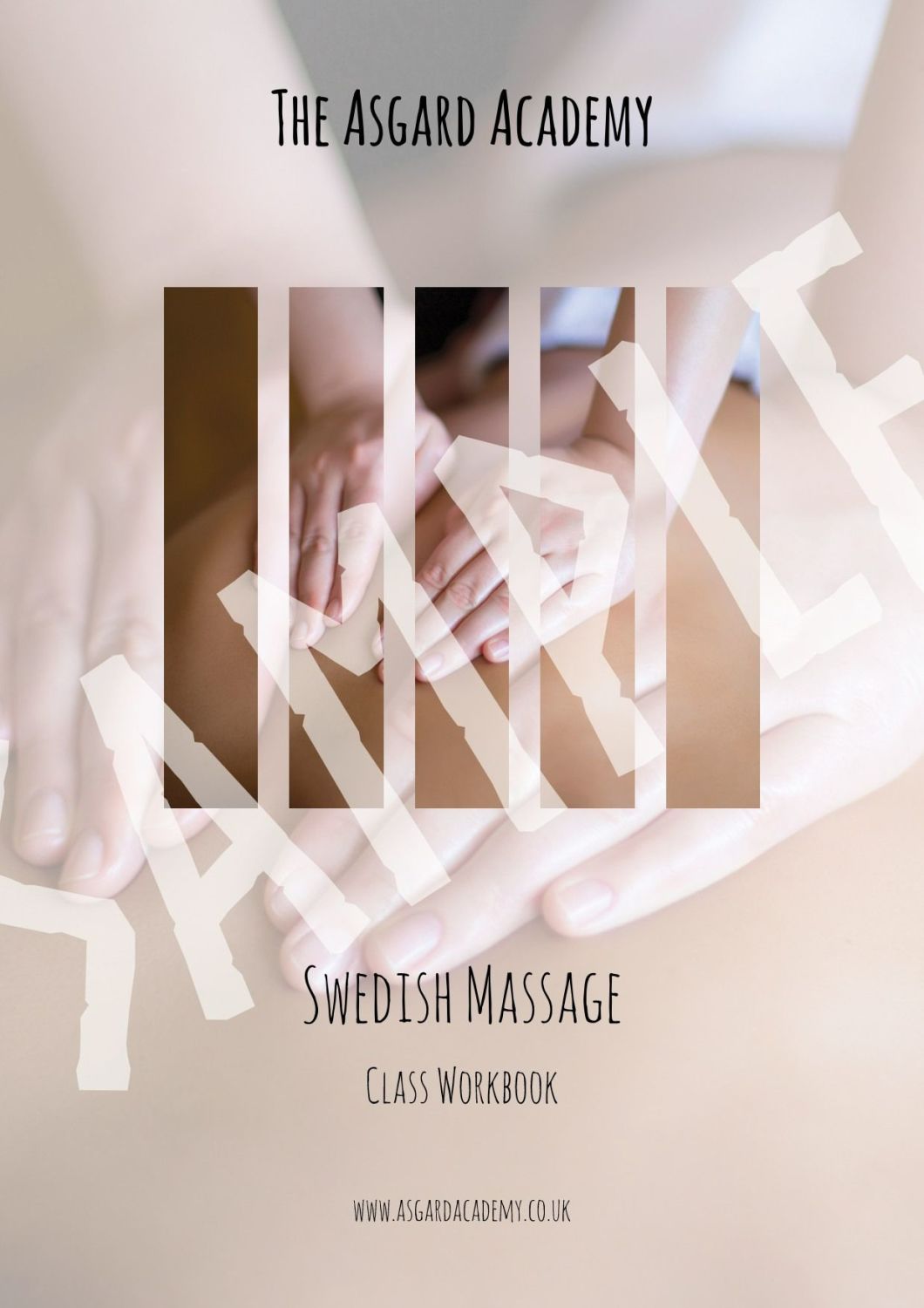 Swedish Massage - Printed Workbook