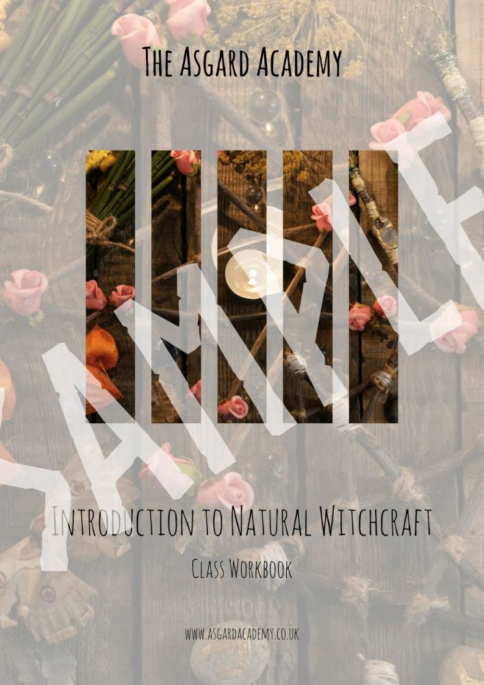 Introduction to Natural Witchcraft - Printed Workbook