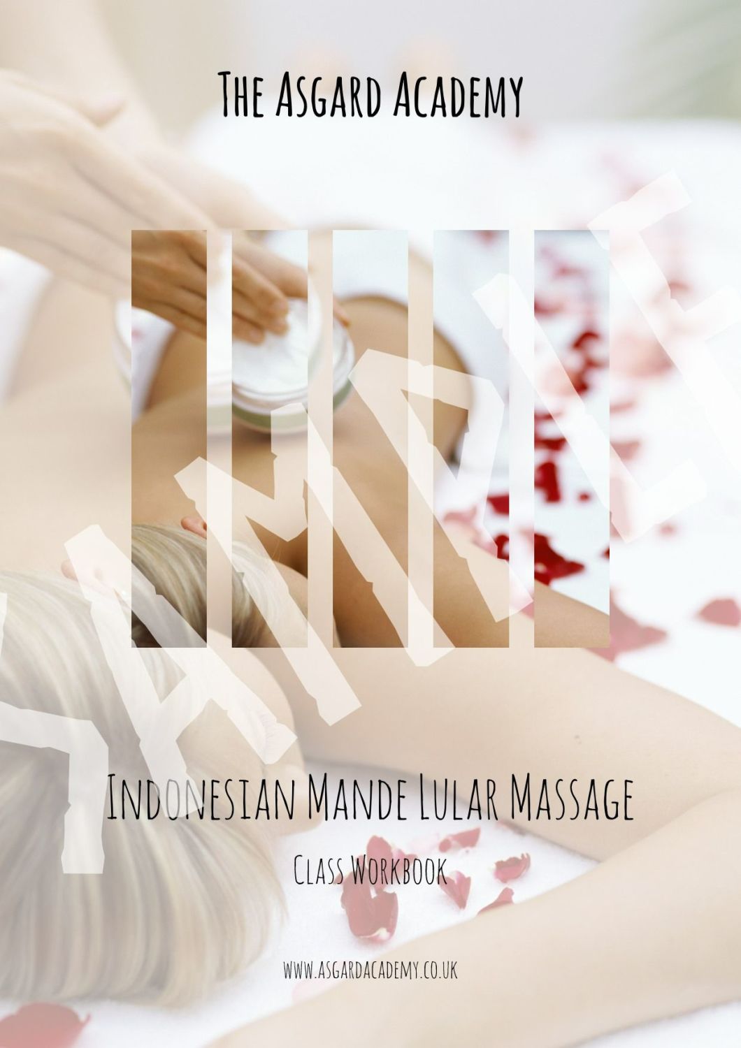 Indonesian Mande Lular Massage - Printed Workbook