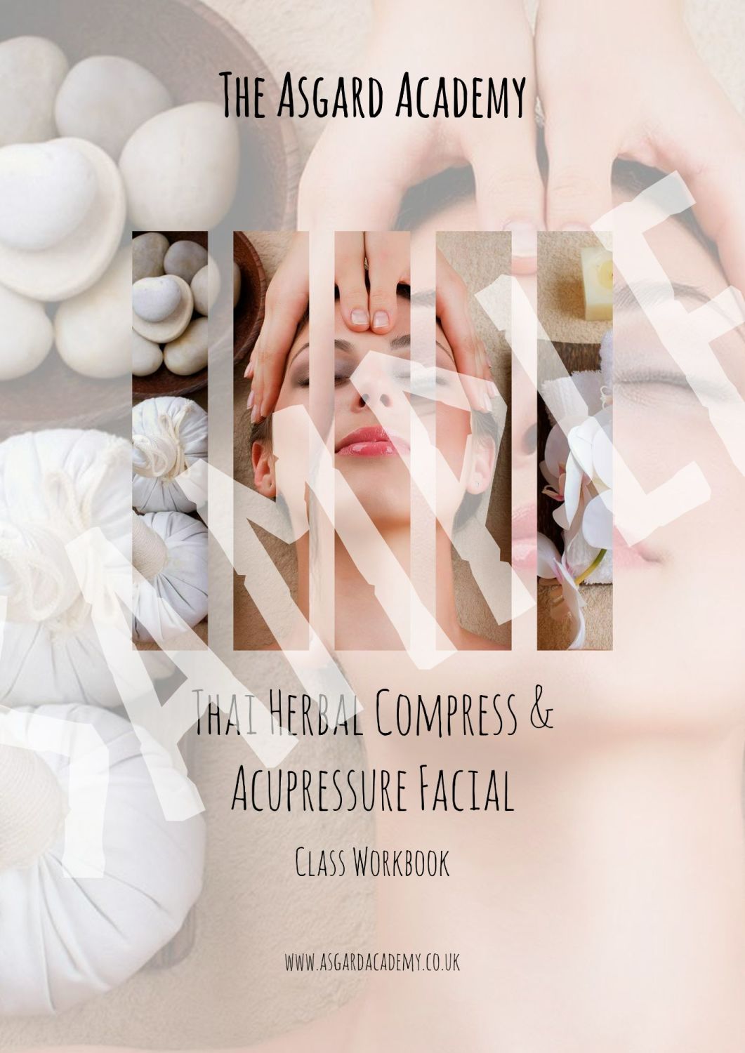 Thai Herbal Compress & Acupressure Facial - Printed Workbook