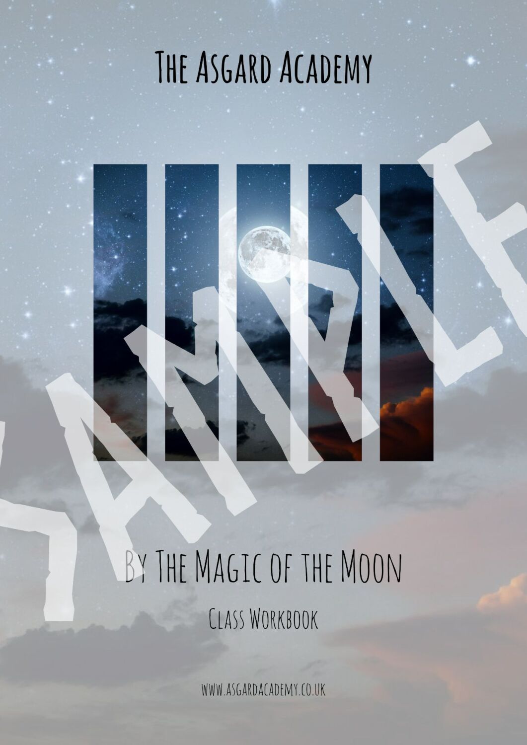 By The Magic of the Moon - Printed Workbook