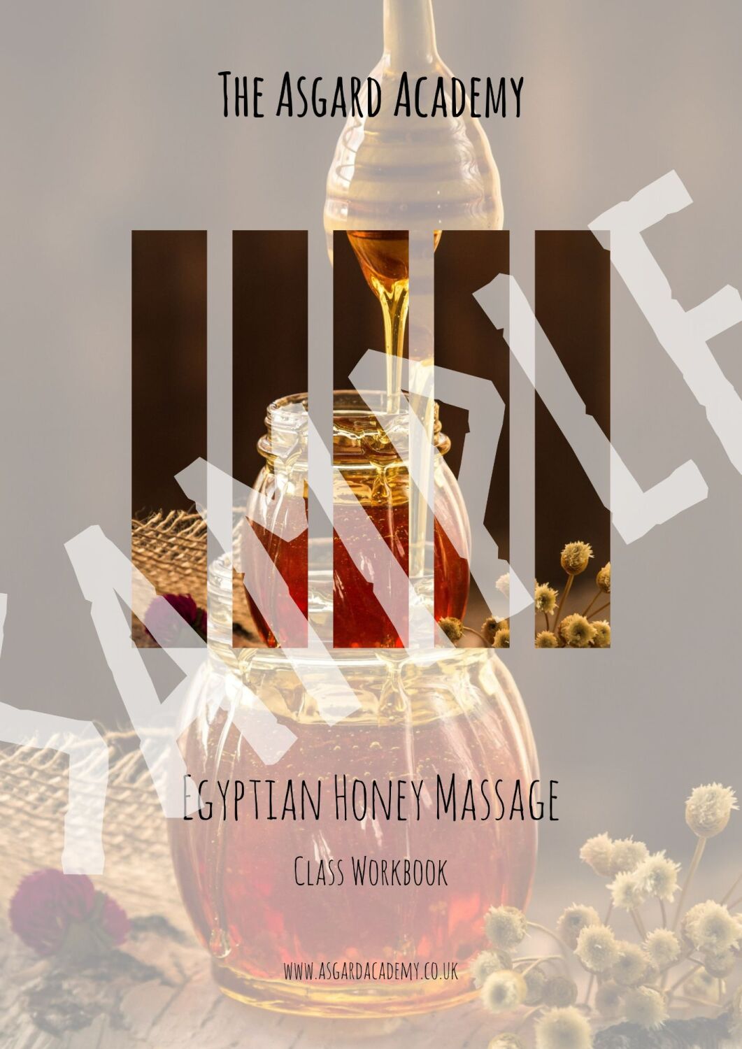 Egyptian Honey Massage - Printed Workbook