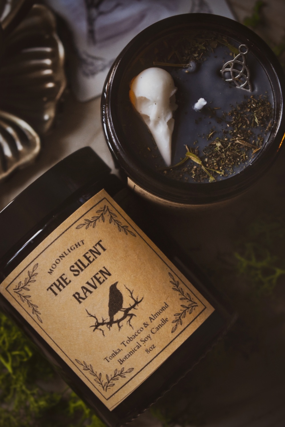 The Silent Raven - 8oz Soy Candle