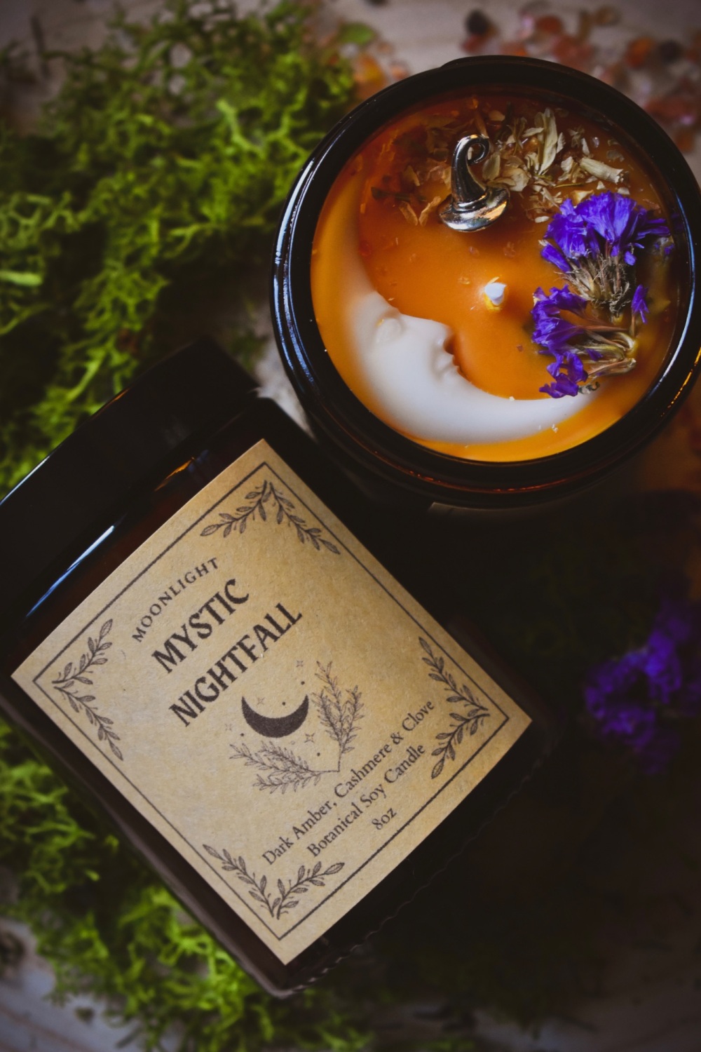 Mystic Nightfall - 8oz Soy Candle