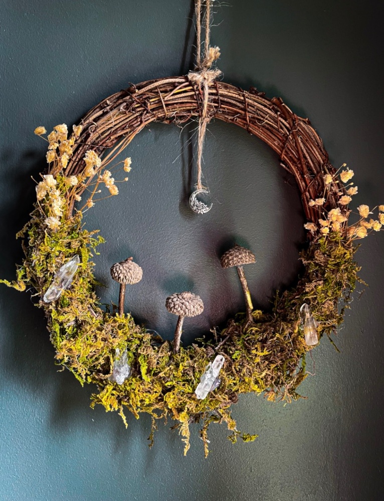 Under the Moon Botanical Wreath