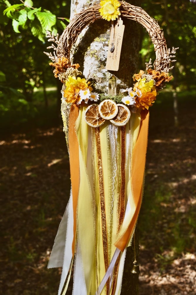 Midsummer Citrine Wreath