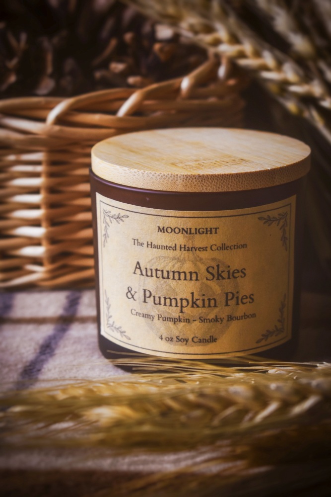 Autumn Skies & Pumpkin Pies - 4oz Soy Candle