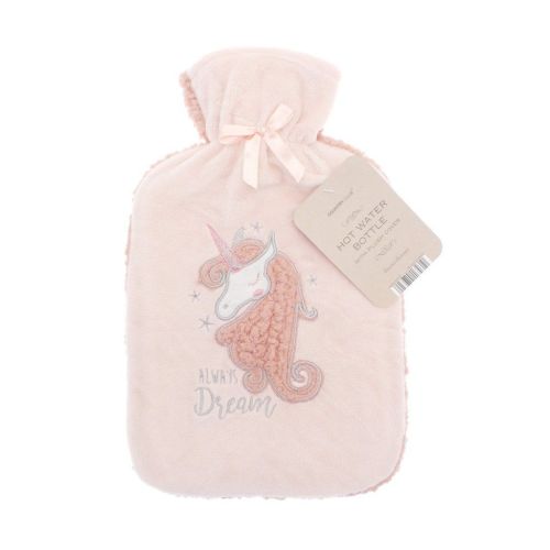 Country Club | Childrens Unicorn Sherpa Hot Water Bottle