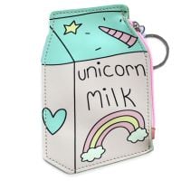Unicorn Milk Carton Shaped Purse 