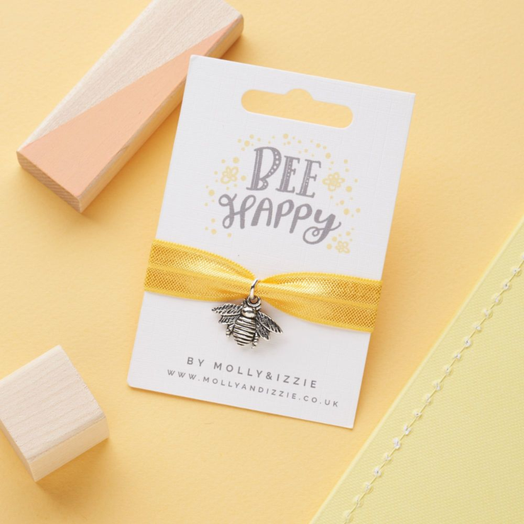 Bee Happy - Stretch Bracelet | by Molly & Izzie