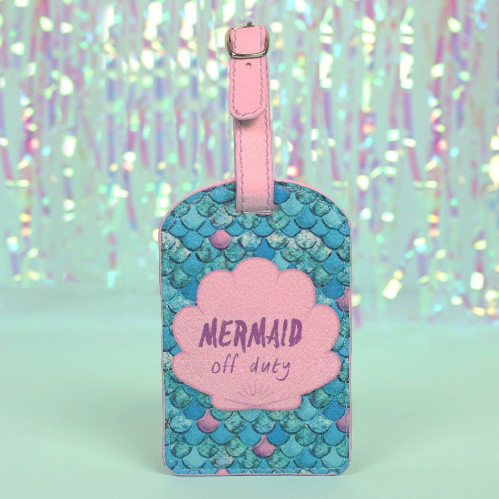 Mermaid Off Duty Luggage & Travel ID Tag