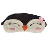 Adoramals | Childrens Penguin Plush Sleep Mask 
