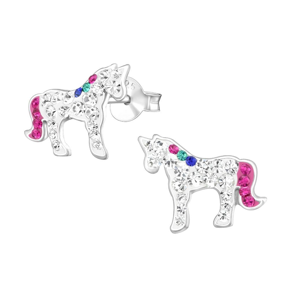 Sterling Silver Ear Studs for Girls