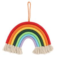 Macrame Rainbow Hanging Decoration