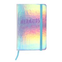 Girls Hardback A6 Iridescent Mermaid Notebook Journal