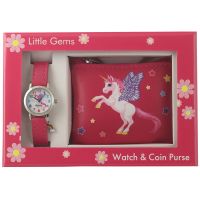  Unicorn Analogue Watch and Purse Gift Set | Ravel Little Gems