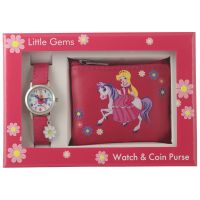  Princess Analogue Watch and Purse Gift Set | Ravel Little Gems