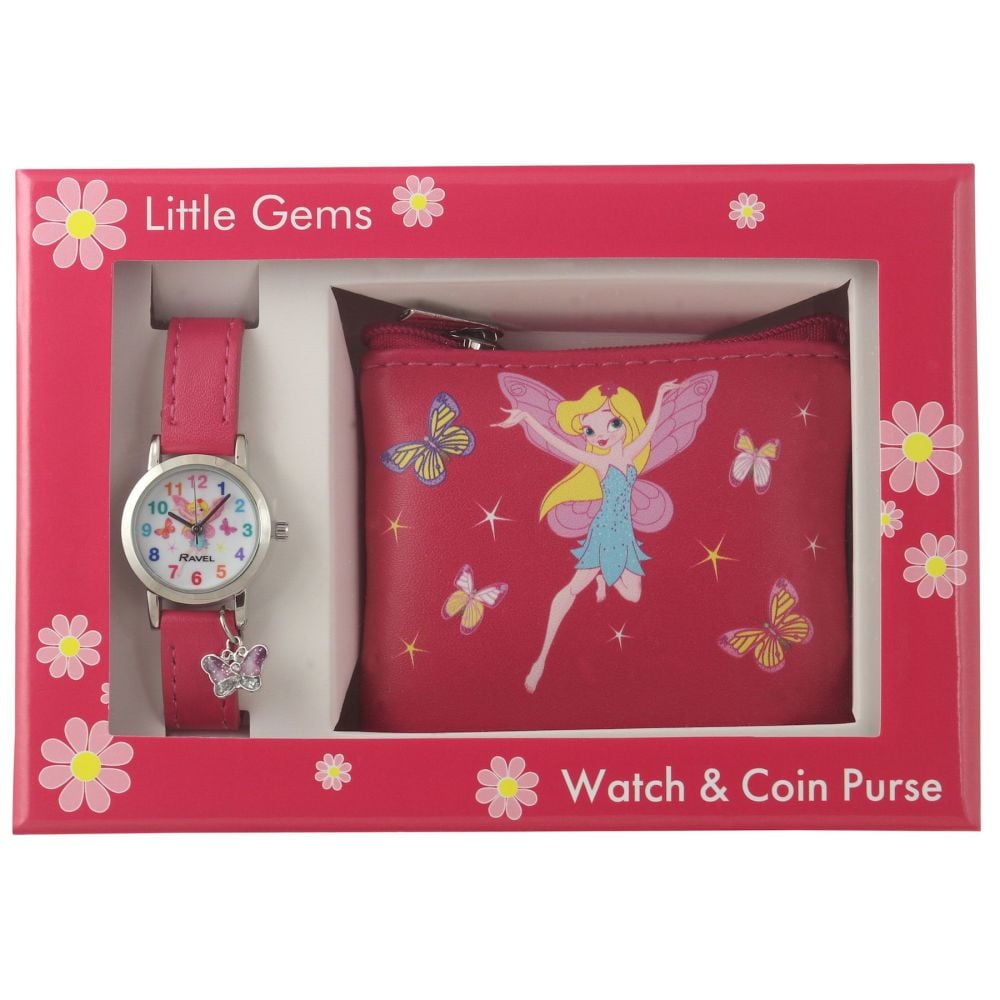 Fairy Analogue Watch and Purse Gift Set | Ravel Little Gems