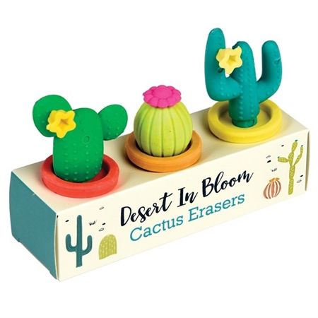 Rex London | 3D Cactus Novelty Kawaii Erasers Set (3)