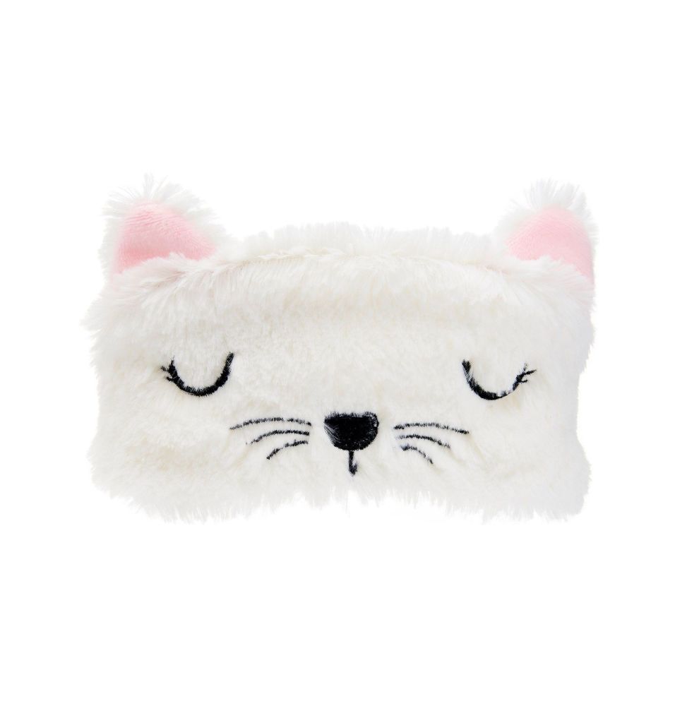Sass & Belle | Childrens Cutie Cat Plush Sleep Mask 