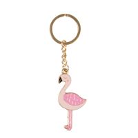 Tropical Flamingo Keyring | Sass & Belle