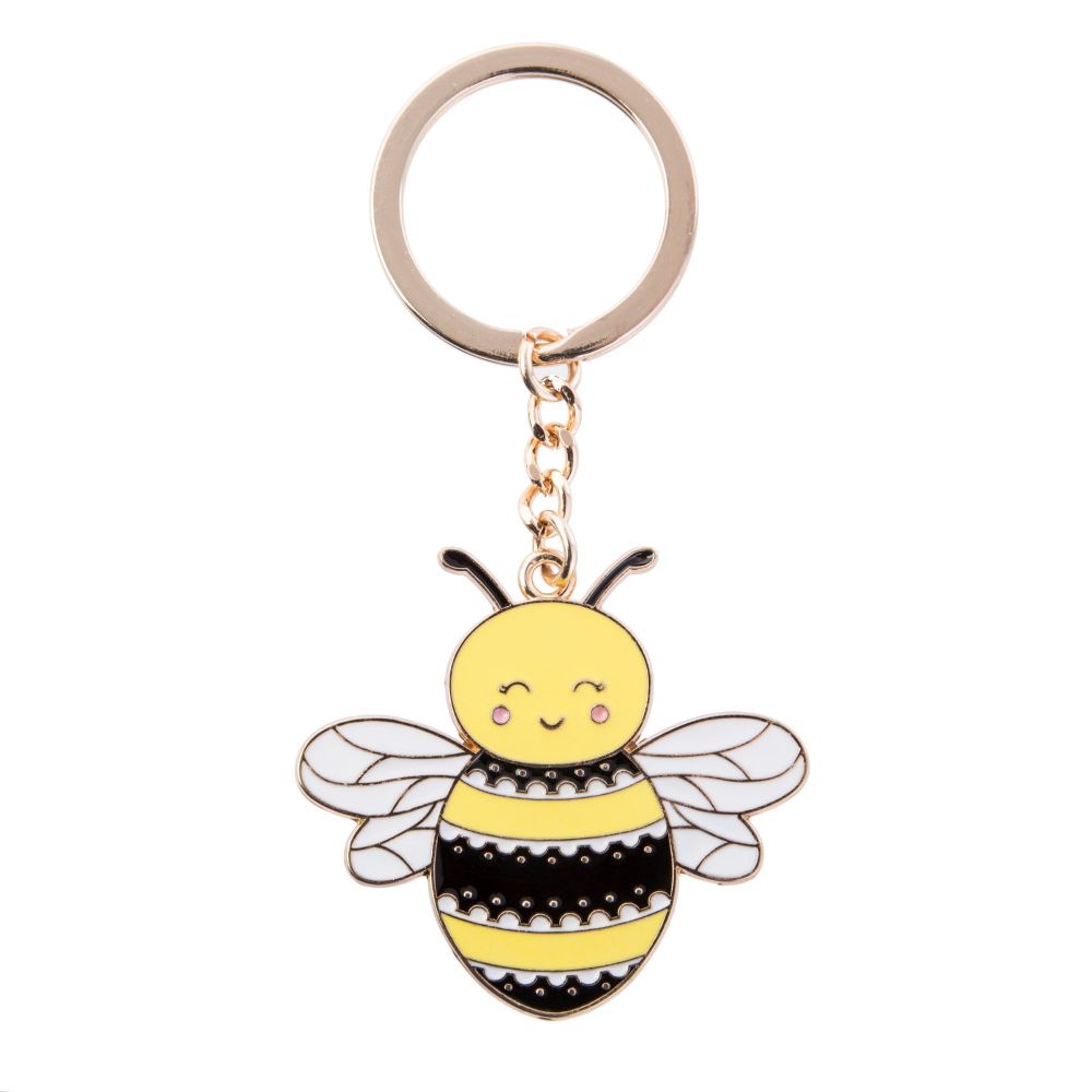 Sass & Belle: Happy Bee Shaped Keyring