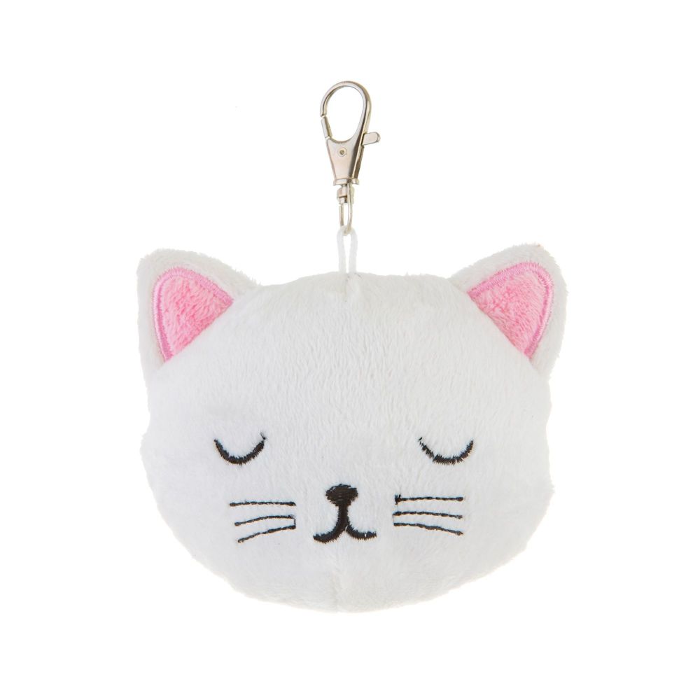 Sass & Belle | Childrens Cutie Cat Plush Bag Charm 