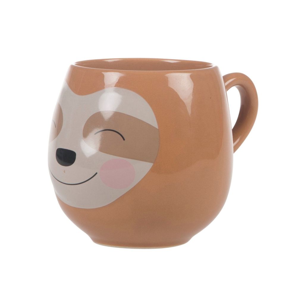 Sass & Belle | Happy Sloth Character Shaped Mug