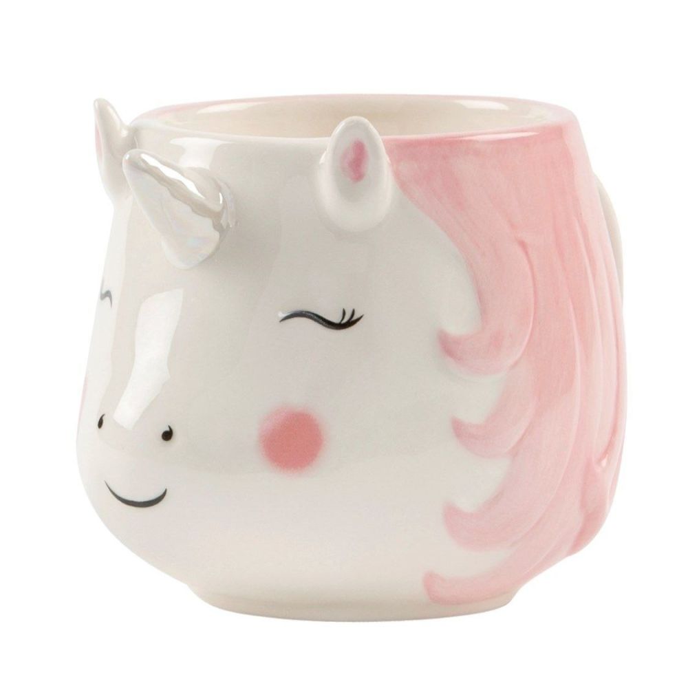 Sass & Belle | Rainbow Unicorn Shaped Character Mug