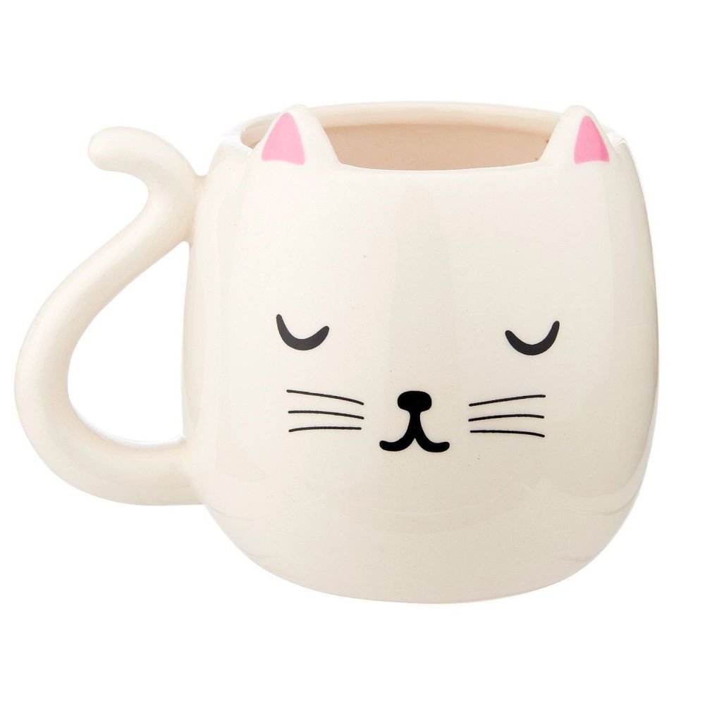 Cutie Cat Shaped Mug | Sass & Belle
