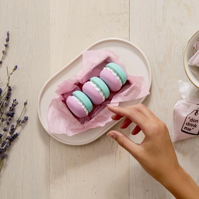 Confetea Macaron Bath Fizzers by Bubble T Cosmetics