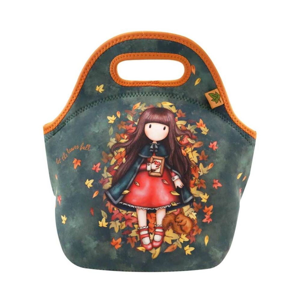Gorjuss Dolls Neoprene Lunch Bag | Autumn Leaves | Santoro Gorjuss