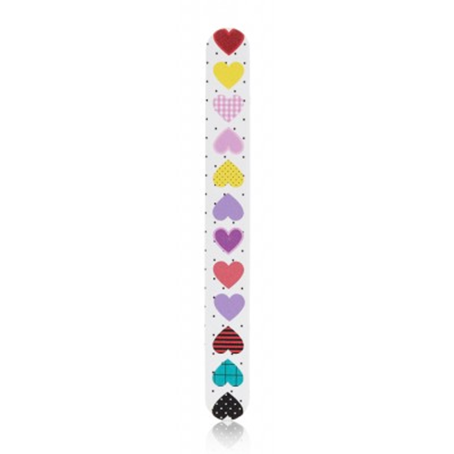 Love Heart Patterned Nail File