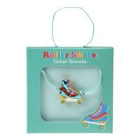 Rex London Glitter Charm Bracelet: Roller Skate