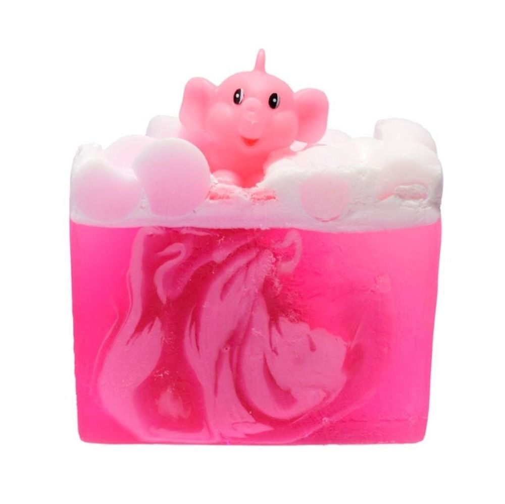 Pink Elephants & Lemonade Soap Bar Slice | Fizzy Soda | Bomb Cosmetics