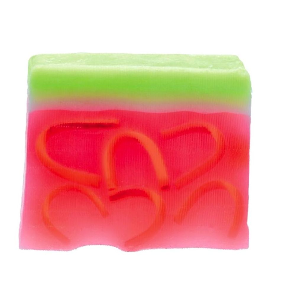 What a Melon Soap Bar Slice | Watermelon Scented | Bomb Cosmetics