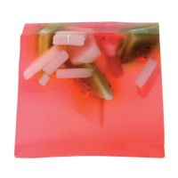Bomb Cosmetics | Strawberry Fields Moisturising Soap Bar Slice (100g) (Berry)