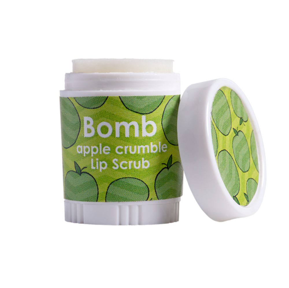 Bomb Cosmetics | Apple Crumble Flavoured Sugar Lip Balm Scrub (4.5g)