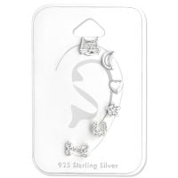 Children's Sterling Silver Multi Ear Stud Set