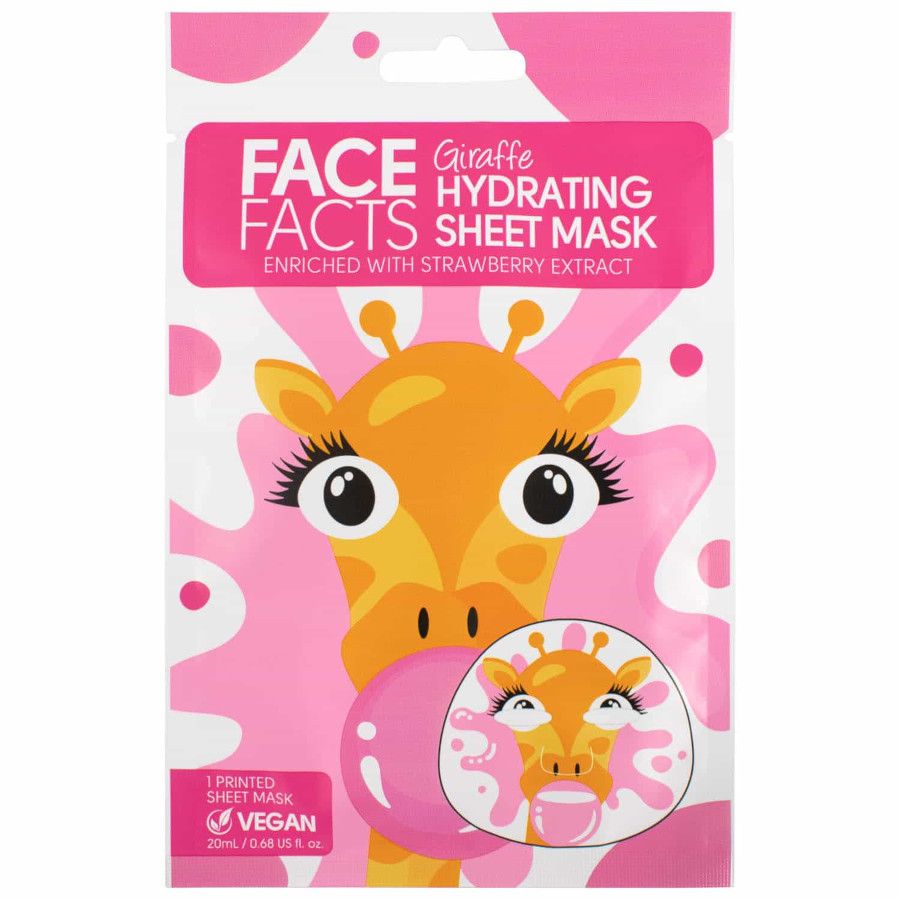 Face Facts Printed Sheet Mask - Giraffe 