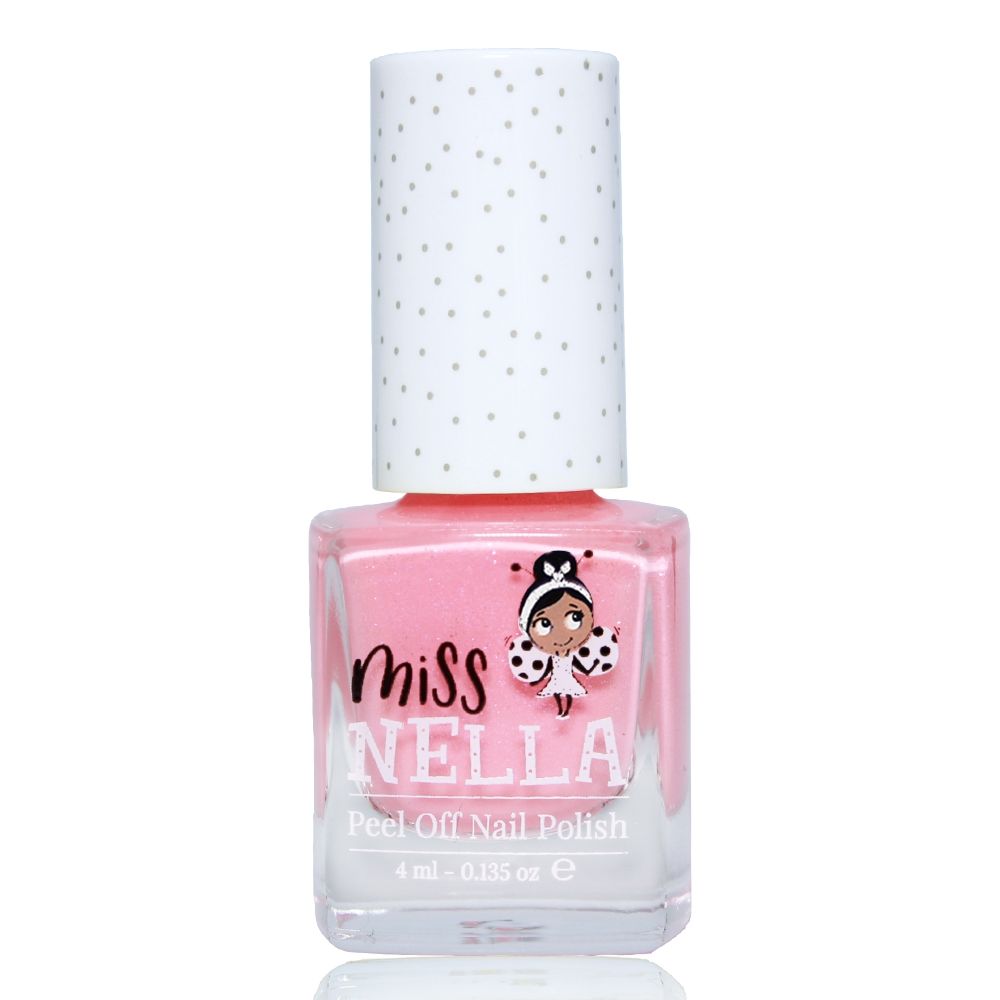 Miss Nella | Girls Non Toxic Peelable Nail Polish - Cheeky Bunny (4ml)