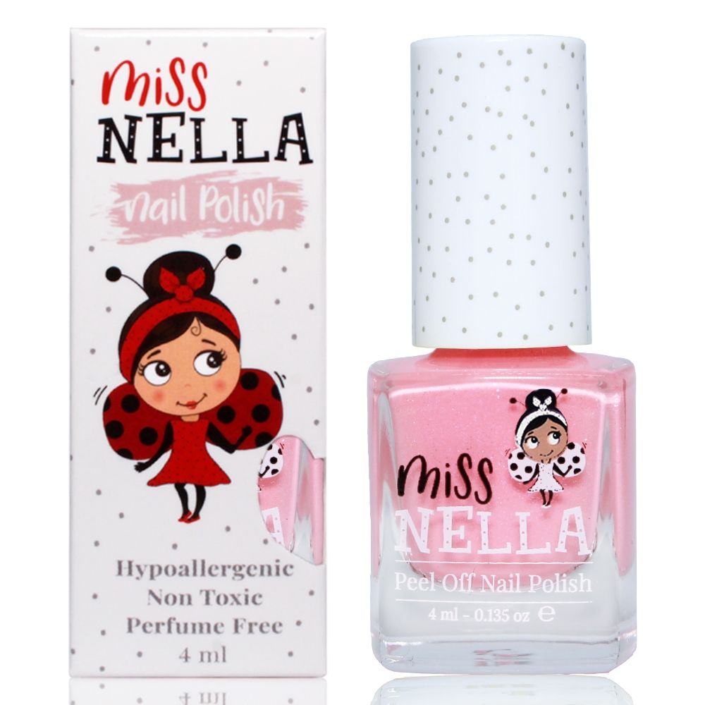 Miss Nella | Kids Peel Off Nail Polish - Cheeky Bunny (4ml)