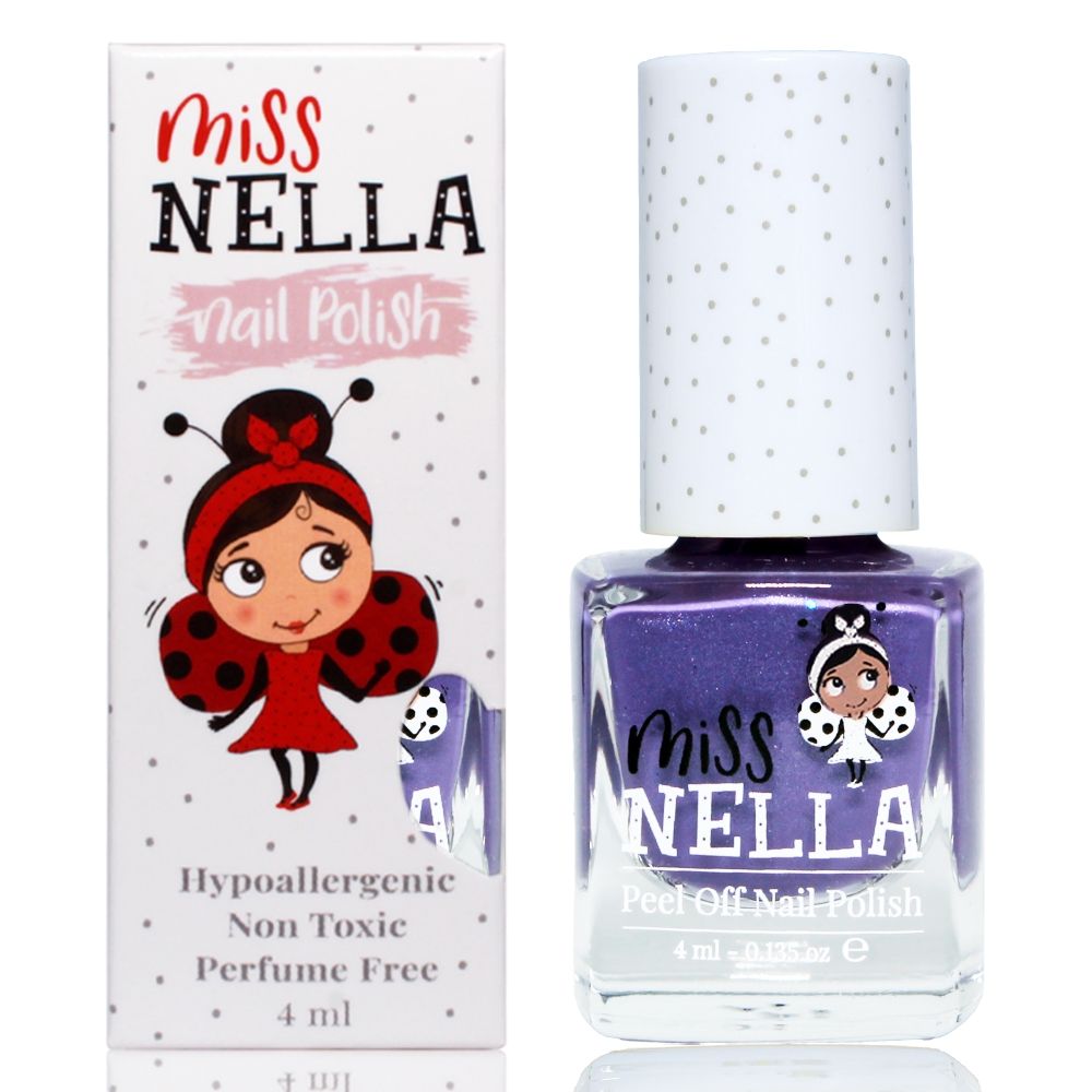 Miss Nella | Kids Peel Off Nail Polish - Sweet Lavender (4ml)