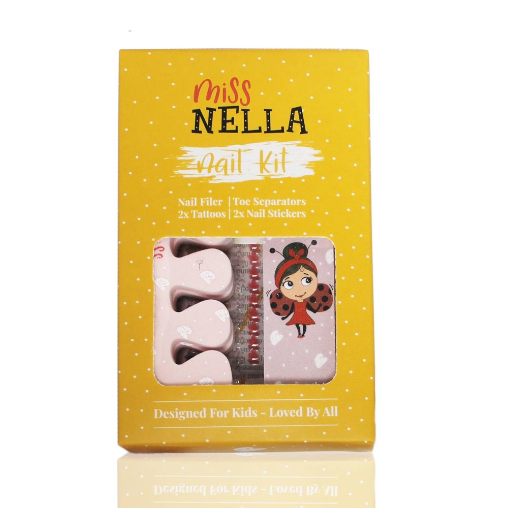 Miss Nella | Girls Nail File & Stickers Accessories Kit