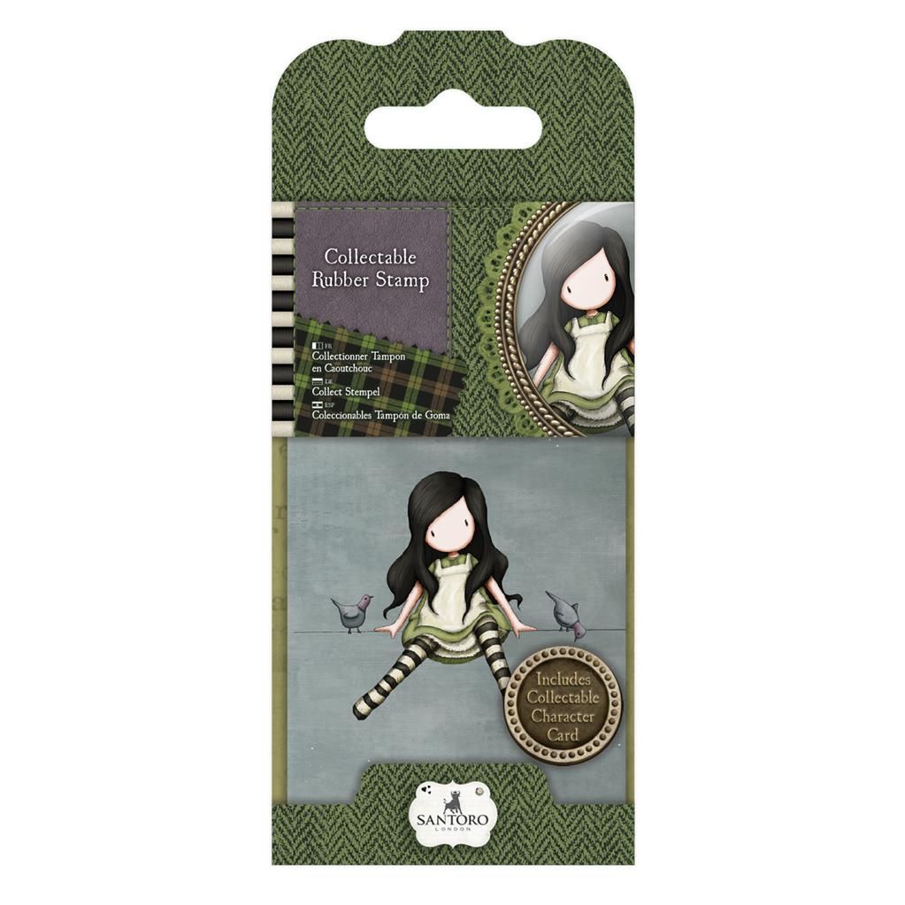 Gorjuss Dolls Collectable Rubber Stamp | No 12. On top of the World | Santo